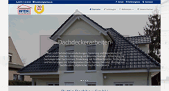 Desktop Screenshot of duttigdachbau.de